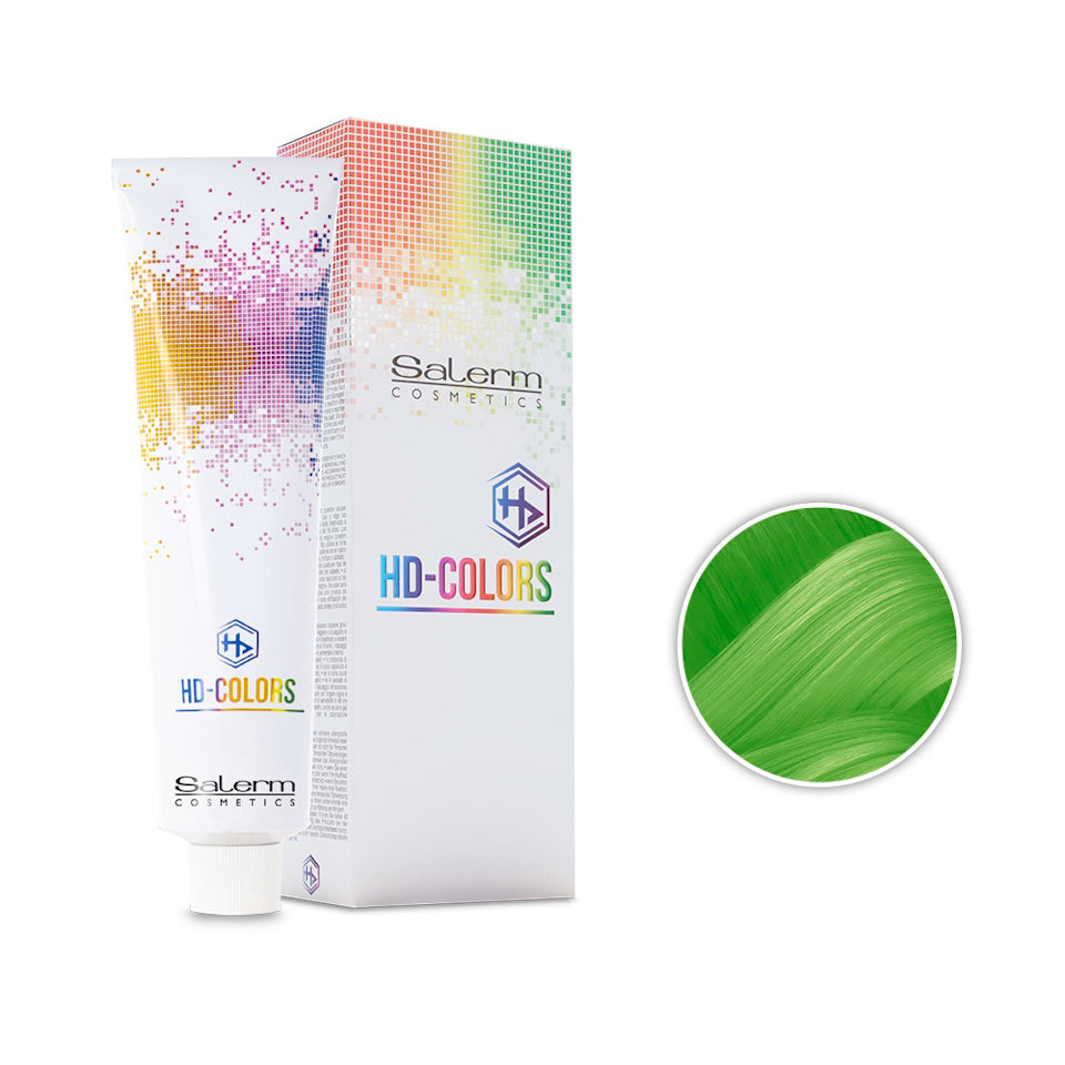 Salerm HD Colors Flúor  150 ml Green Kriptonite
