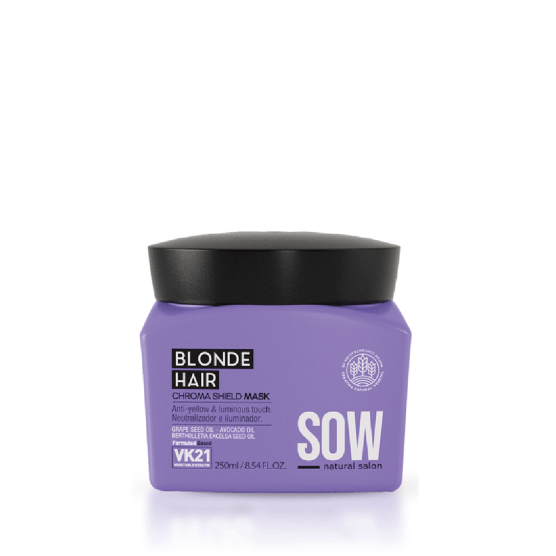 Sow Mask Blonde hair