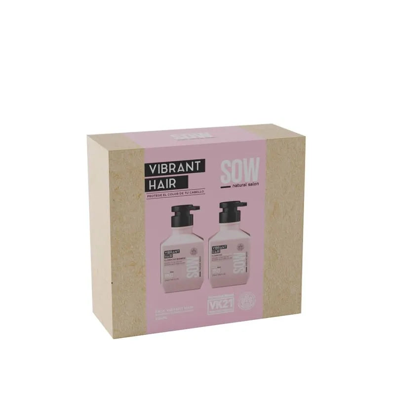 Pack Sow Vibrant Shampoo + Acondicionador 250ml