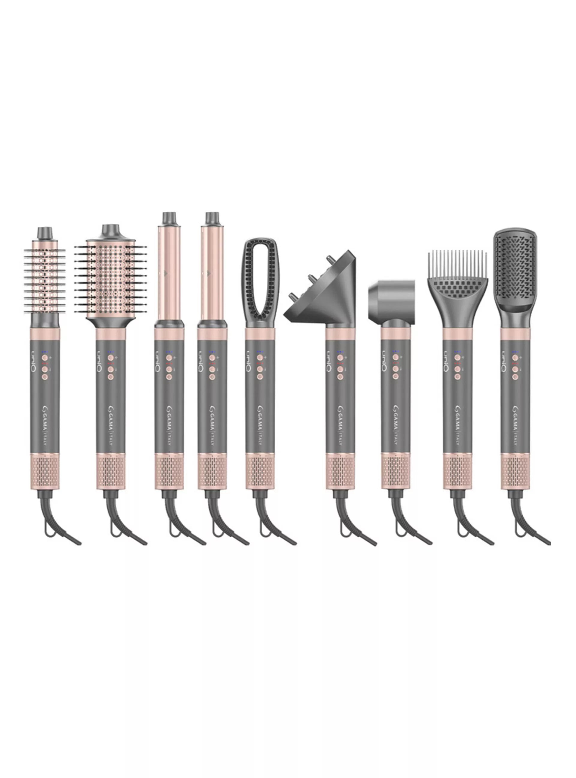 Cepillo secador gama uniQ RADIANT Multistyler (9 Accesorios)