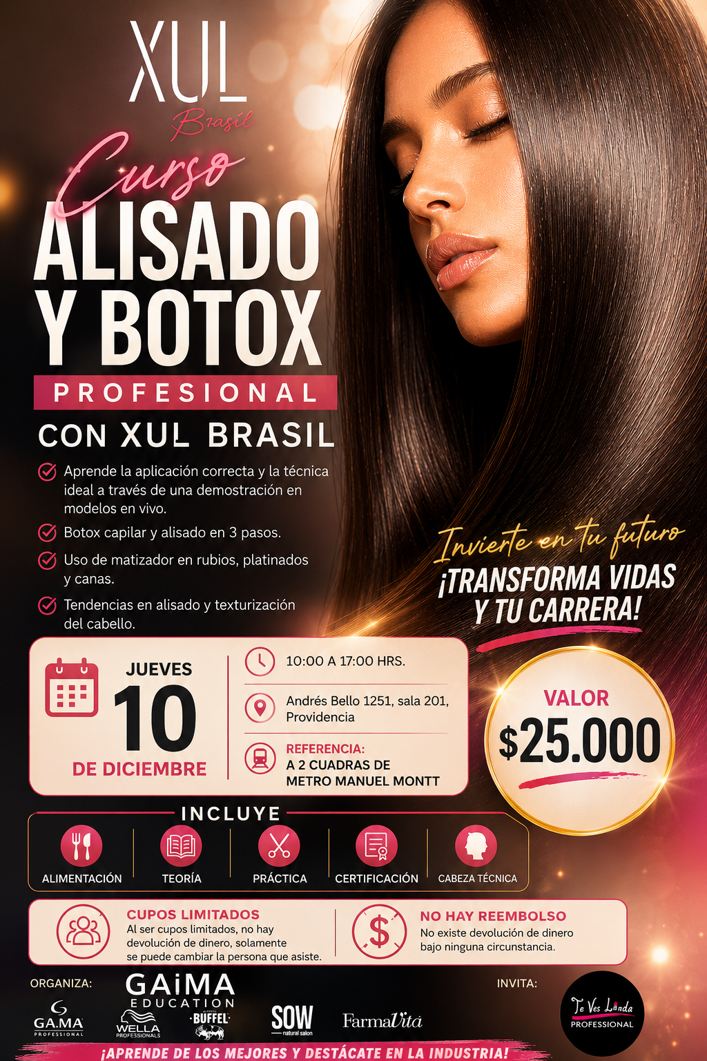 CURSO PROFESIONAL ALISADO Y BOTOX XUL BRASIL