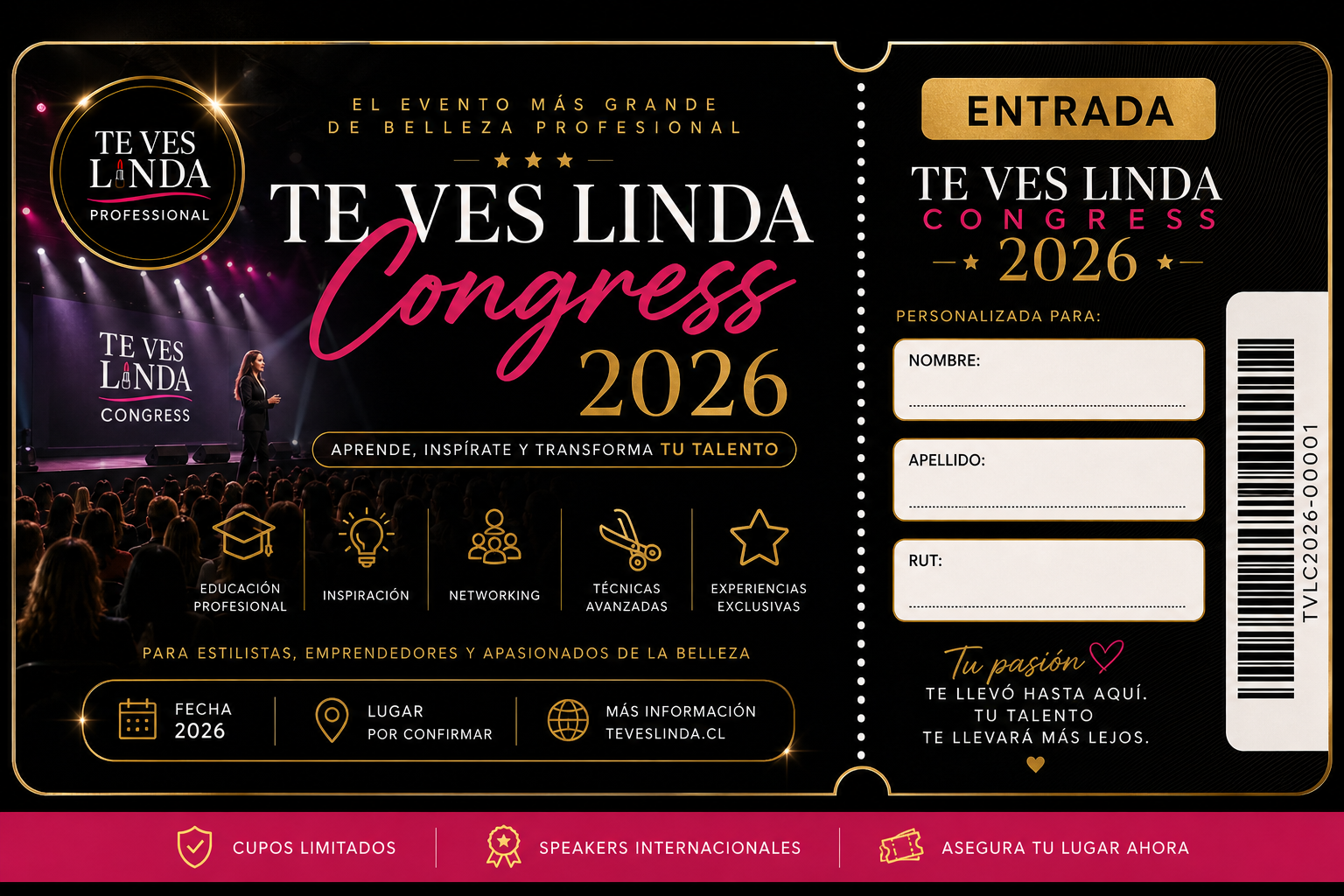 TE VES LINDA CONGRESS 2026