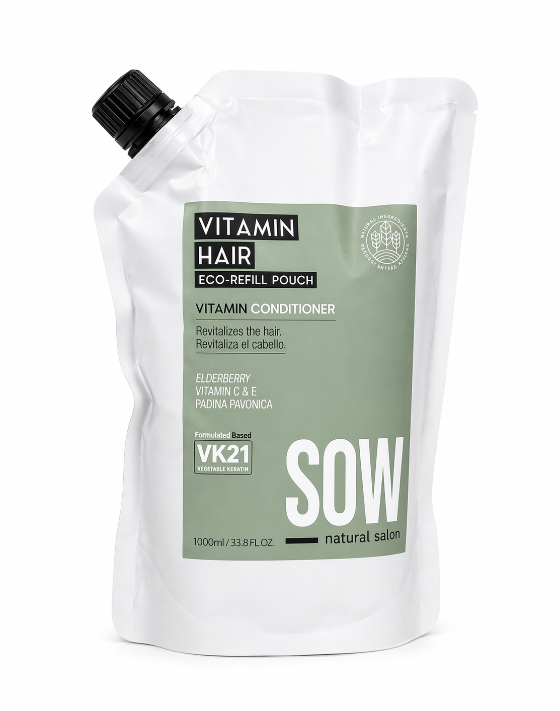 Sow Vitamin Shampoo Refill 1000 ML