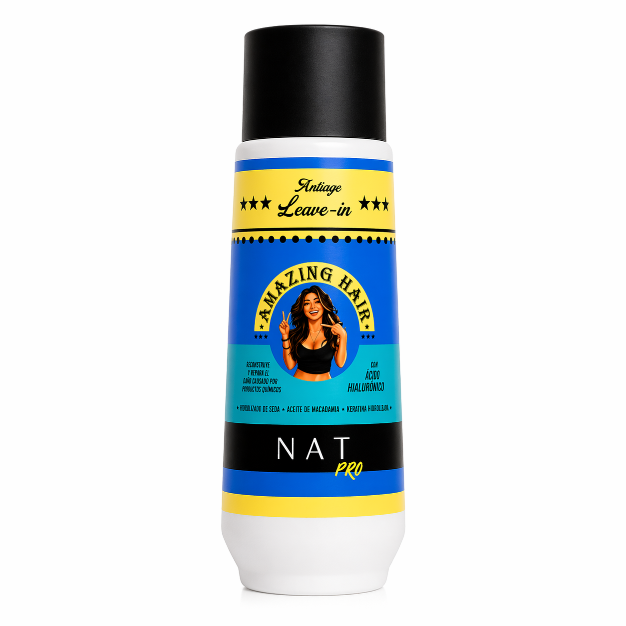 Nat pro Leave in Amazing Hair Fortalecedor 500 ml