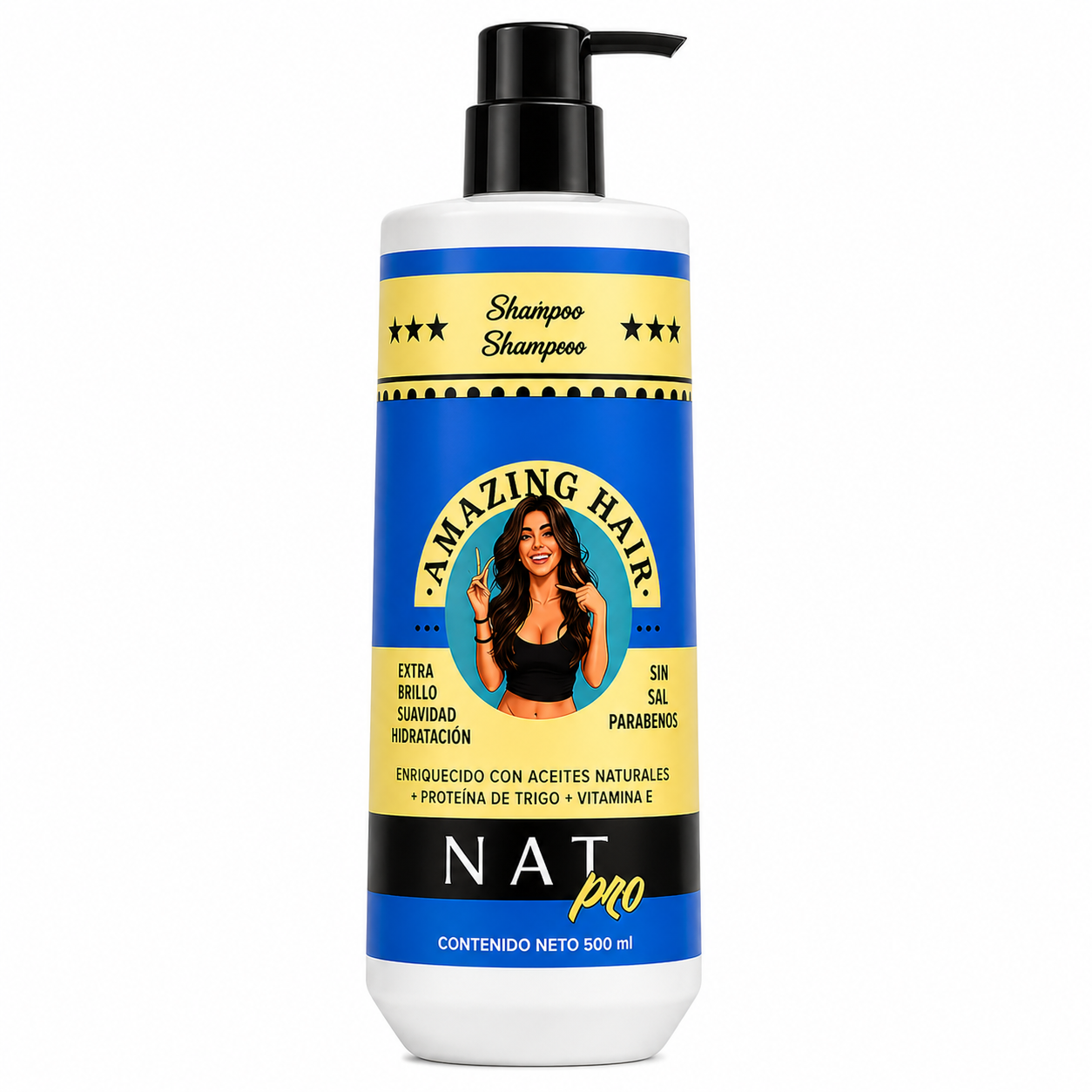 Nat pro Shampoo Amazing Hair 500 ml
