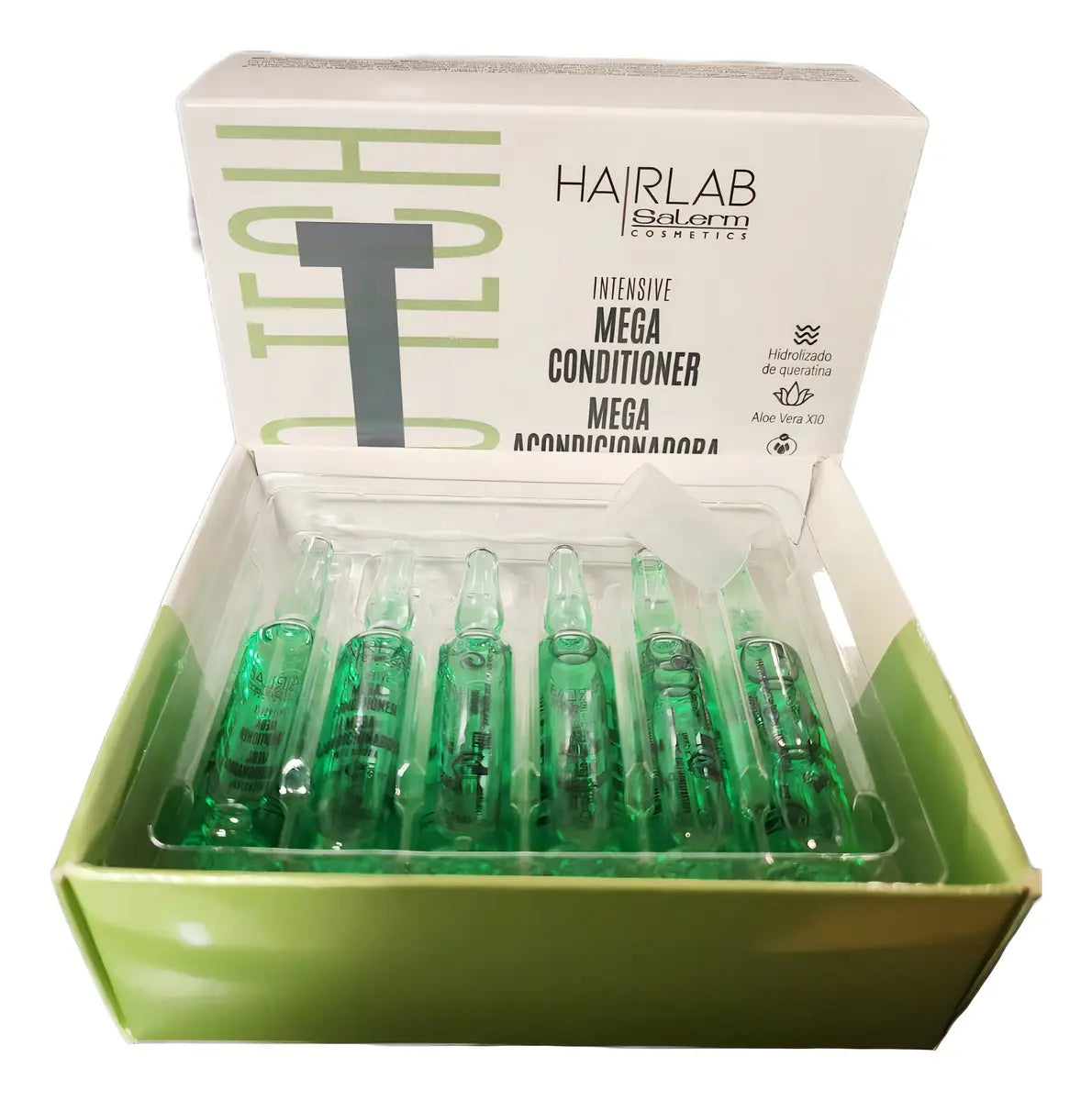 Salerm Hairlab Ampollas Mega Acondicionadora x caja 12unidades x 5 ml