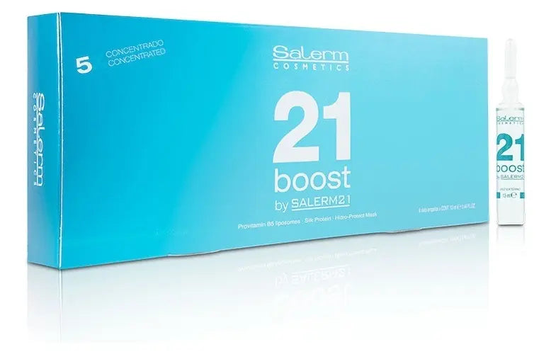 Salerm Pack 8 Ampollas Salerm 21 Boost Reparación Intensa Salerm