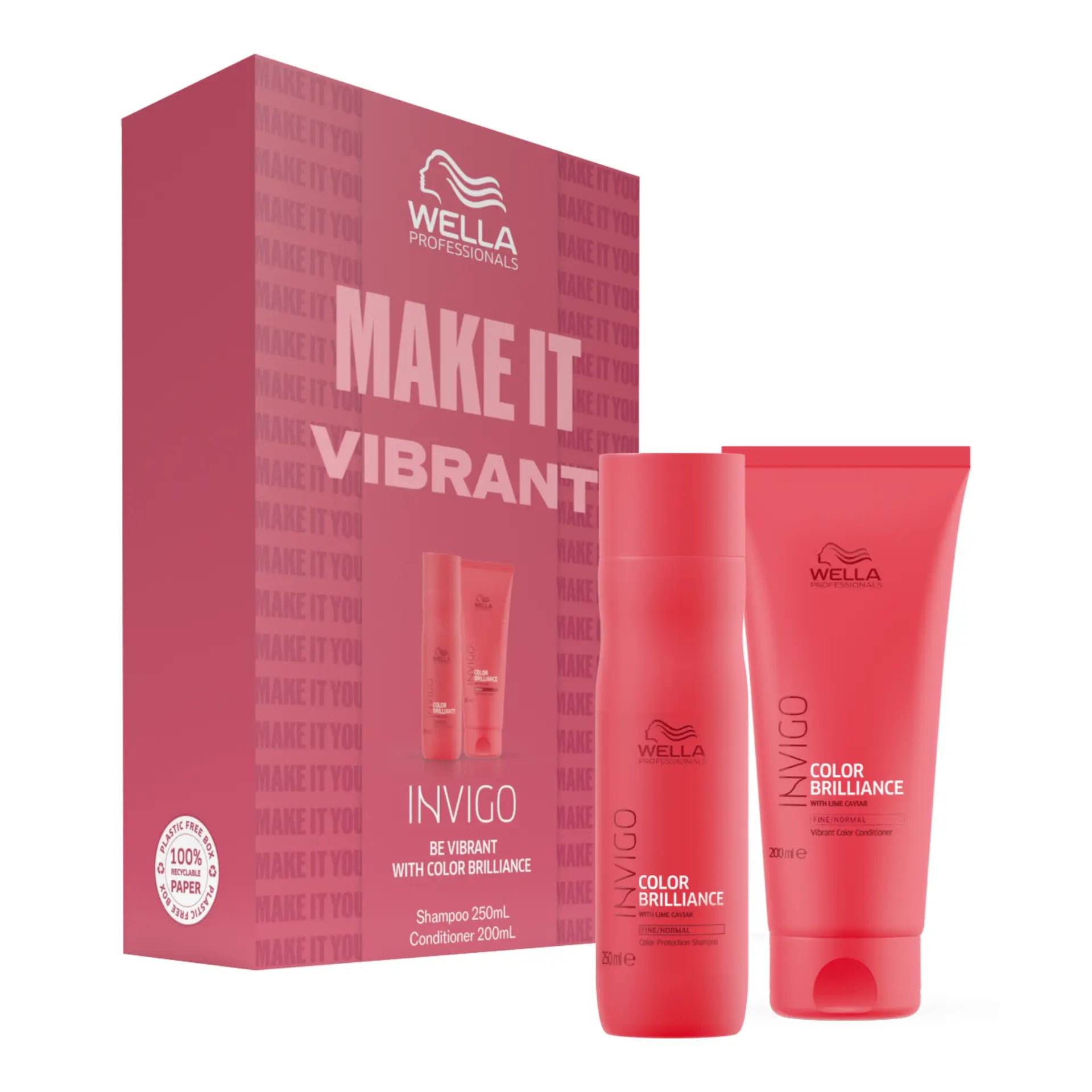 Wella Color Brilliance Shampoo 250Ml+ Acondicionador 250Ml