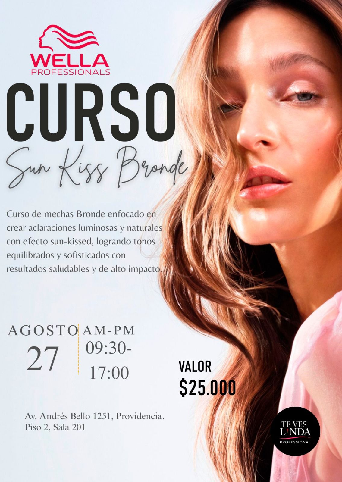 CURSO SUN KISS BRONDE – WELLA PROFESSIONALS