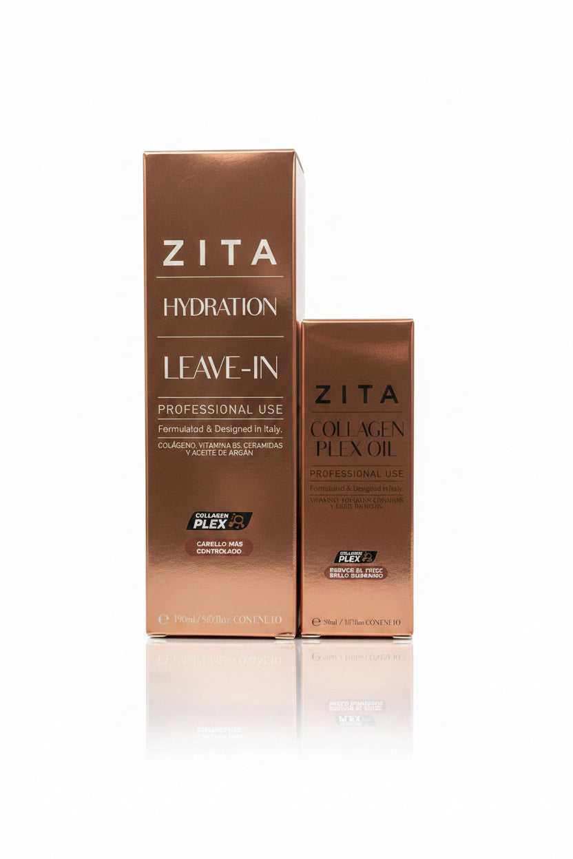 Pack Zita Collagen plex oil 50 ml + leave in Hydration 150ml