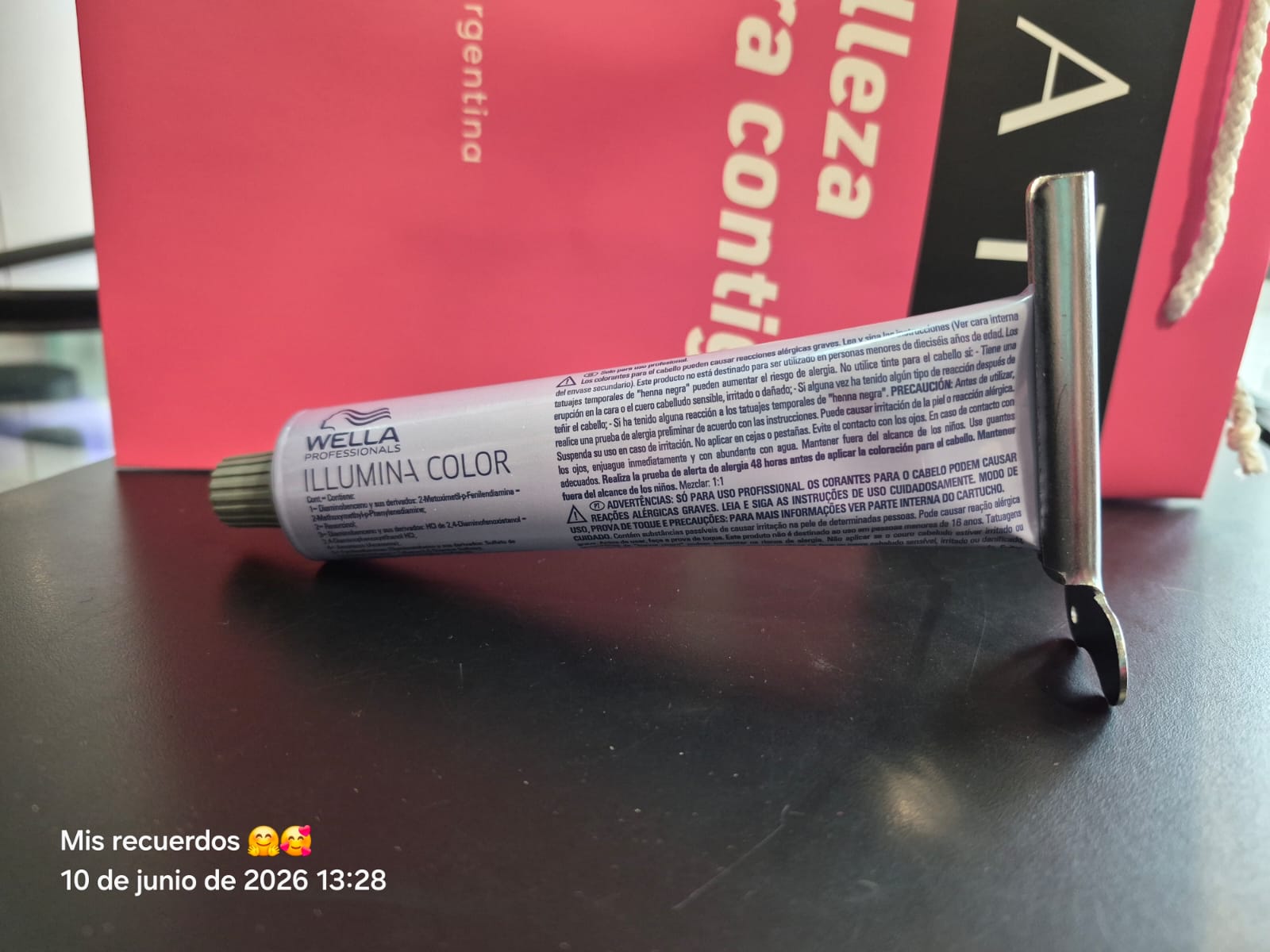 llave de tintura de metal