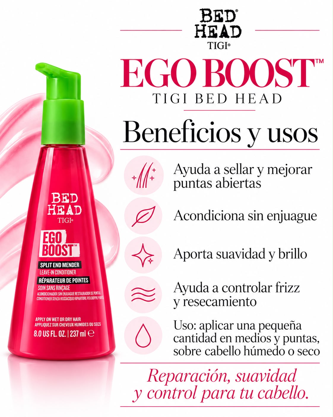 Ego Boost 237ml. - TIGI Leave-in Conditioner