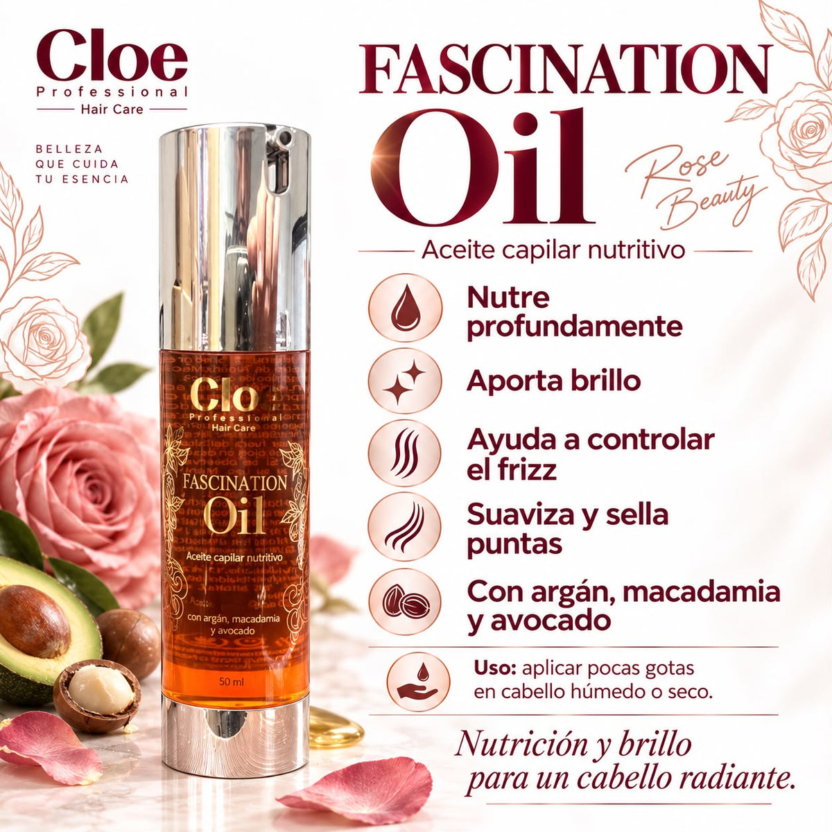 Fascination Oil Pearl 50ml. - CLOE