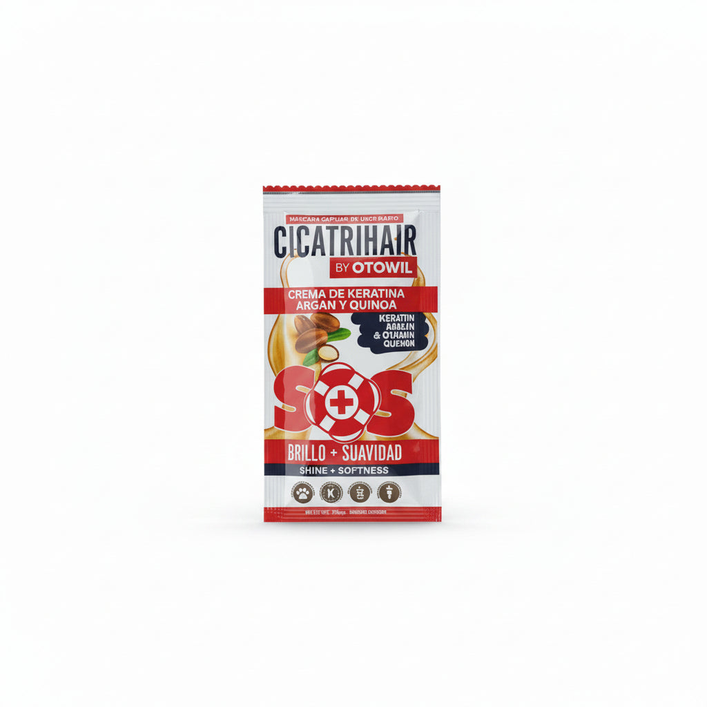 Mascara Cicatrihair Argan y Quinoa 25g. - OTOWIL