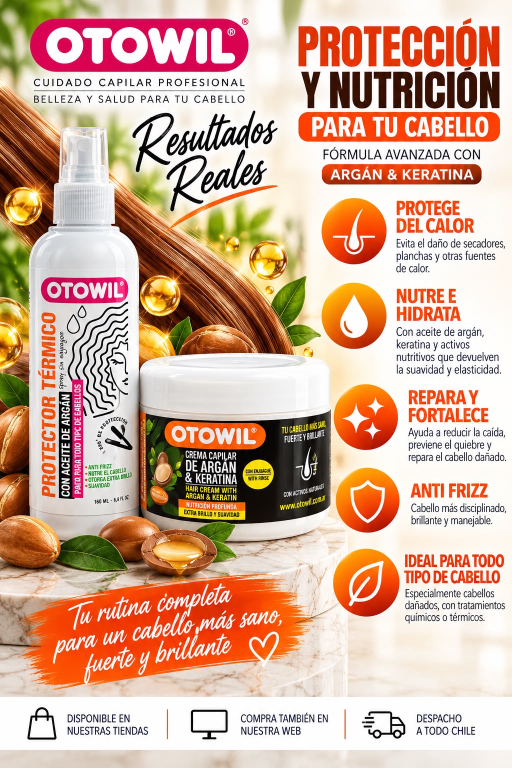 Pack Protección y Nutrición - OTOWIL - 2 productos.