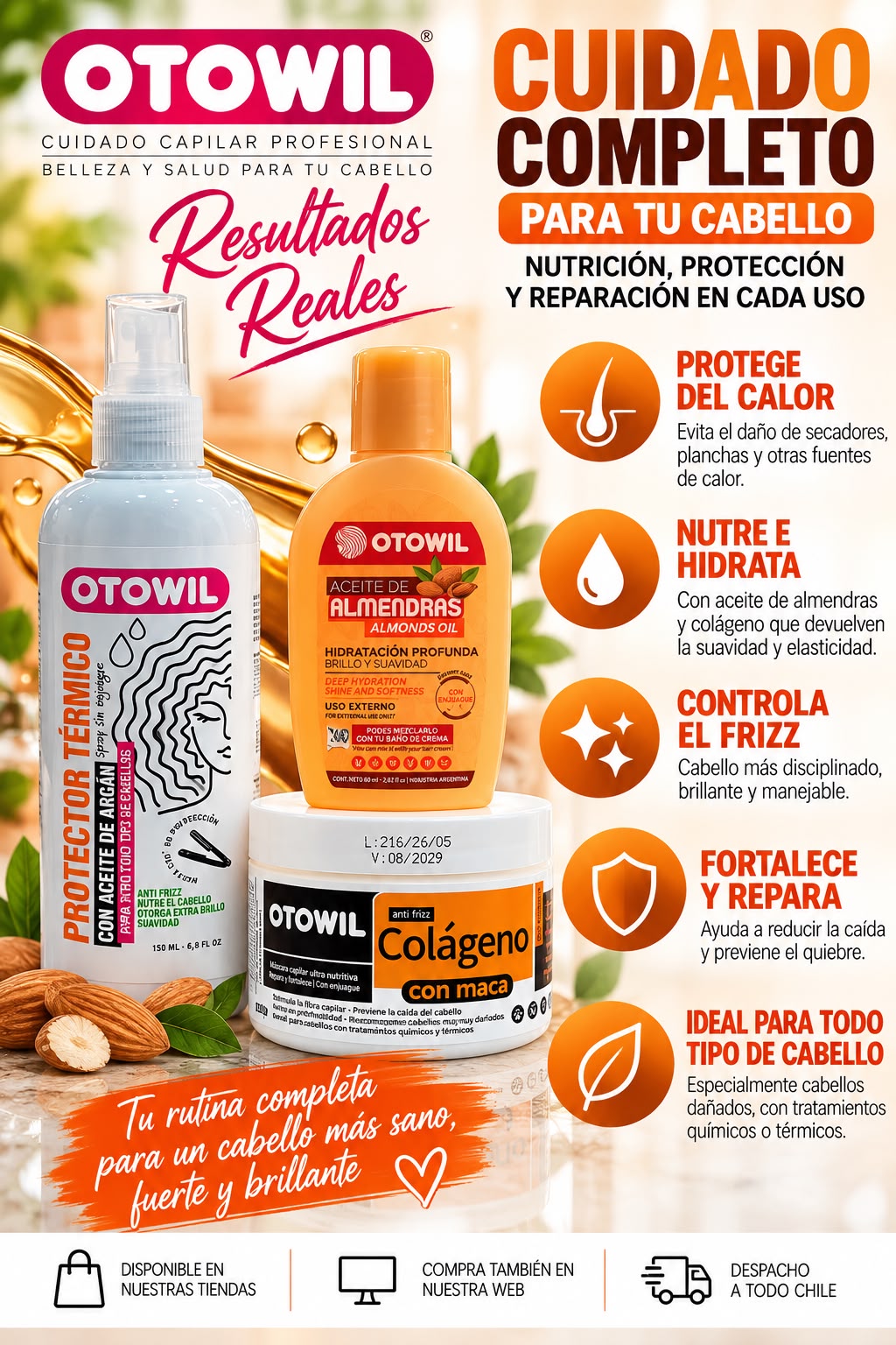Pack Cuidado Completo. - OTOWIL 3 productos.