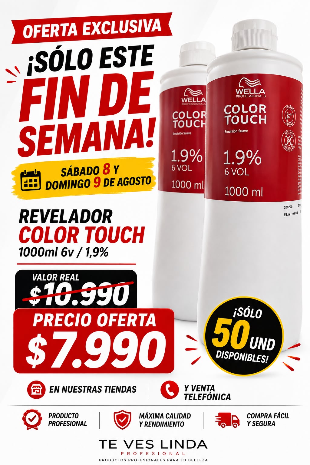 Revelador Color touch  6 Vol 1.9% 1000ml