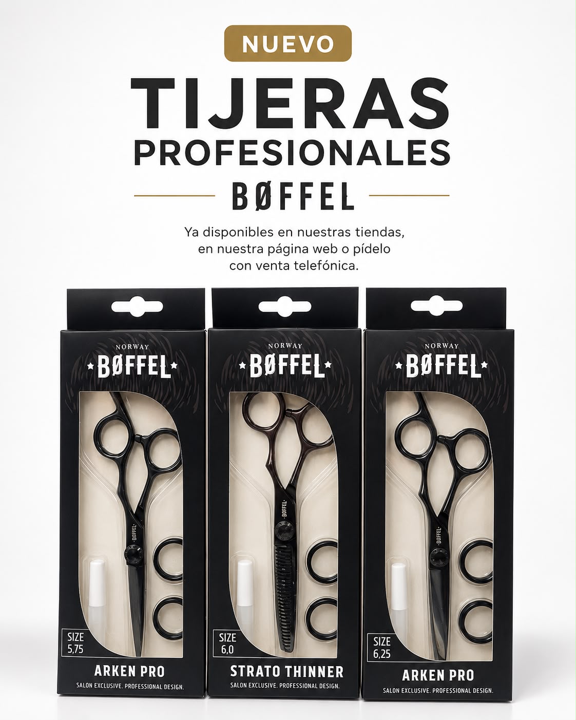 Tijera Profesional Boffel.