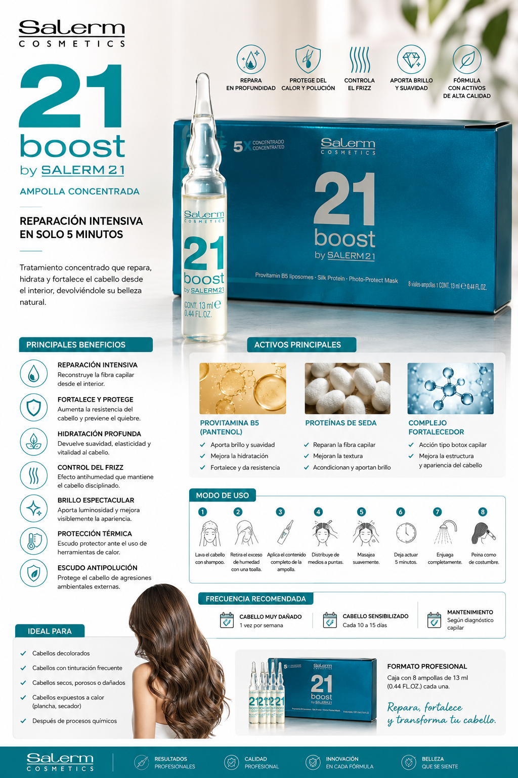 Salerm Ampolla Salerm 21 Boost