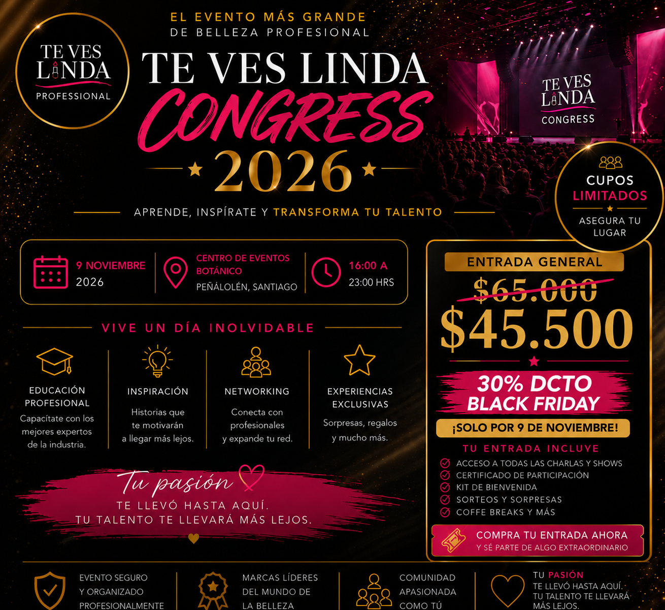 TE VES LINDA CONGRESS 2026