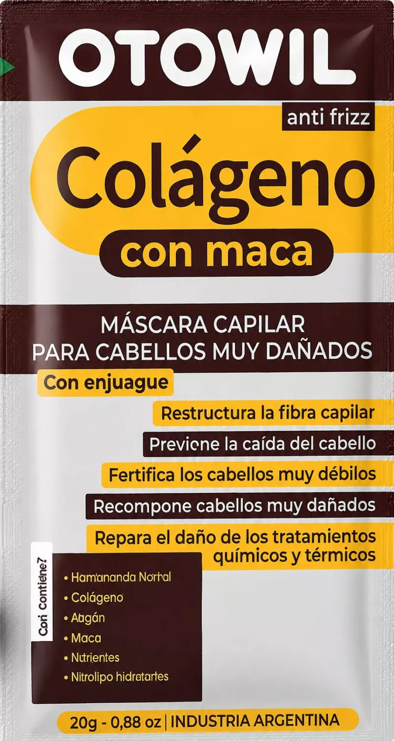 Mascara Colageno con Maca 20grs. - OTOWIL
