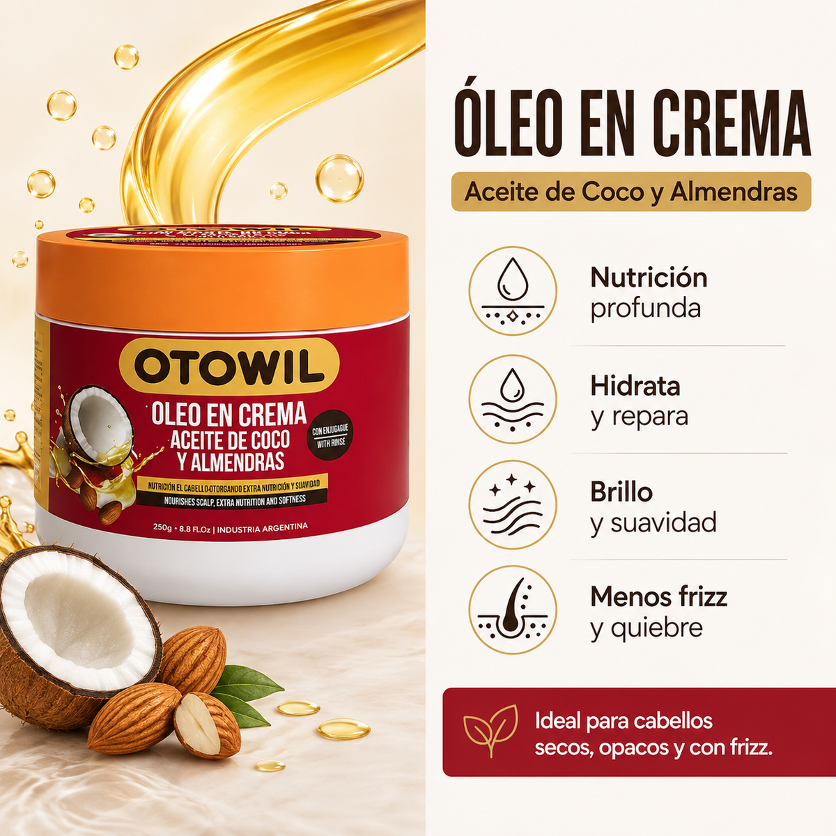 Oleo en Crema 250gr. - OTOWIL