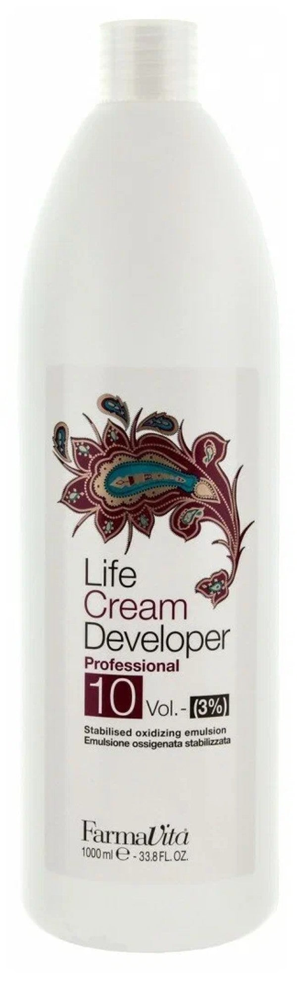 Life Cream Developer Farmavita 10Vol 1L.