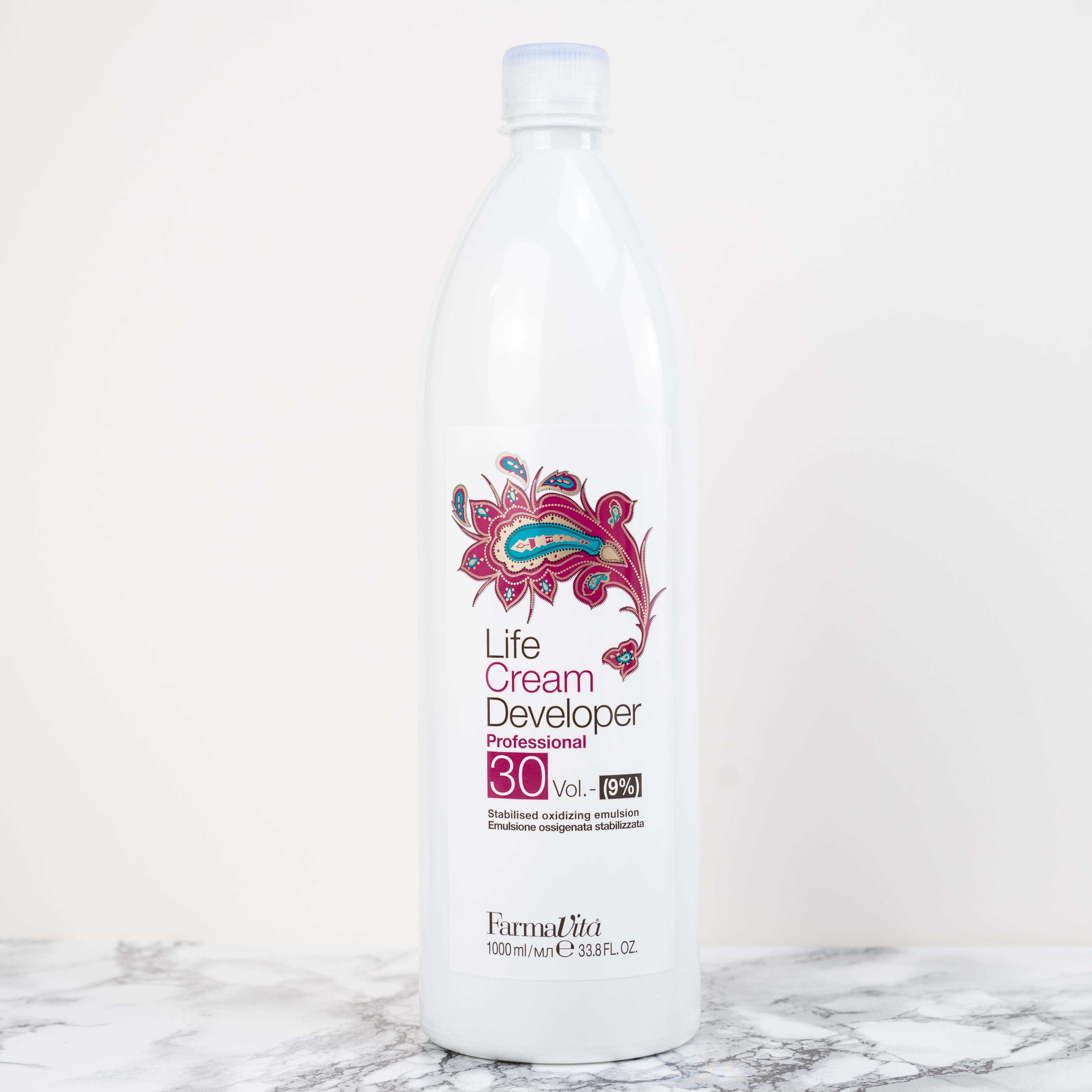 Life Cream Developer Farmavita 30Vol. 1L.