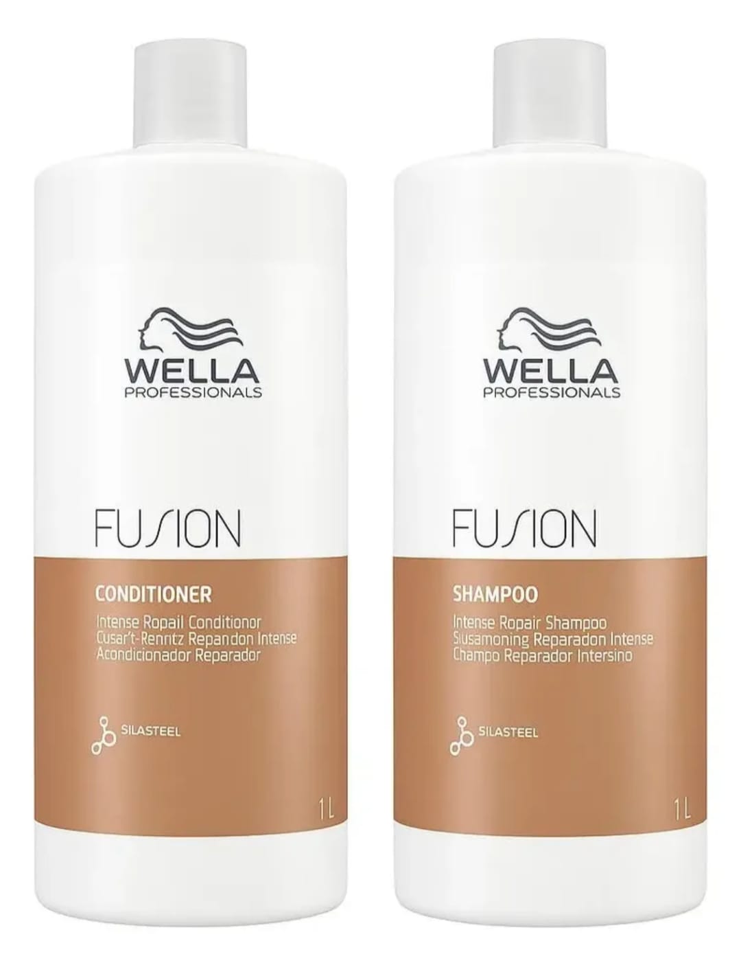 Kit Shampoo y acondicionador - Fusion 1L Wella