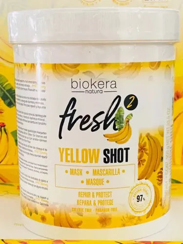 Máscara yellow shot Biokera Salerm 1L.