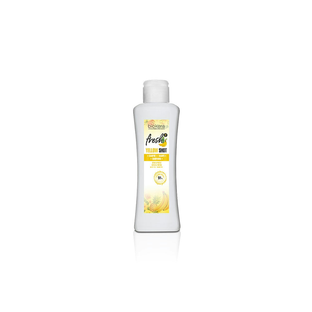 Champú Yellow Shot Biokera Salerm 300ml.