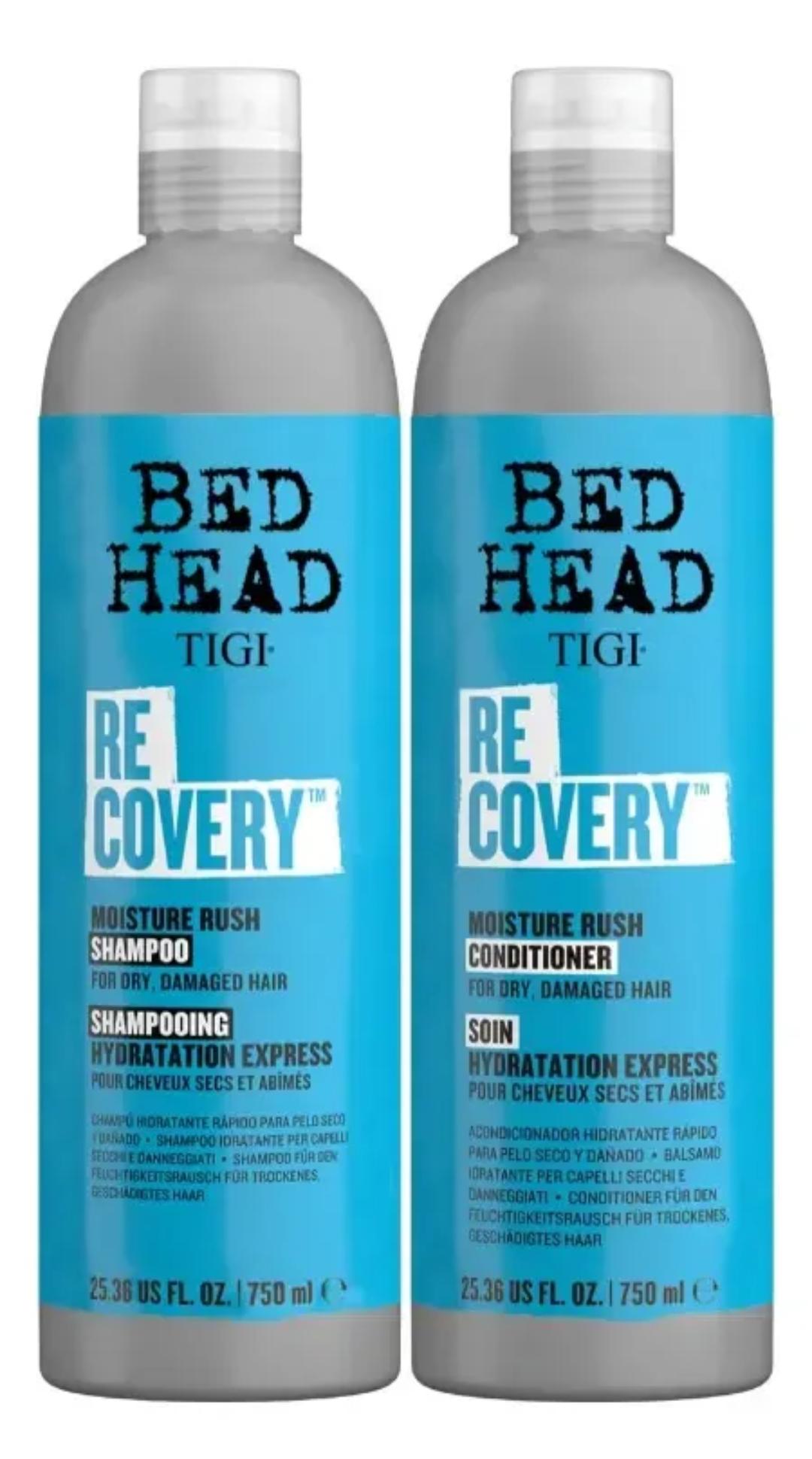 Pack Shampoo 750ml. y acondicionador 750ml. Recovery Tigi