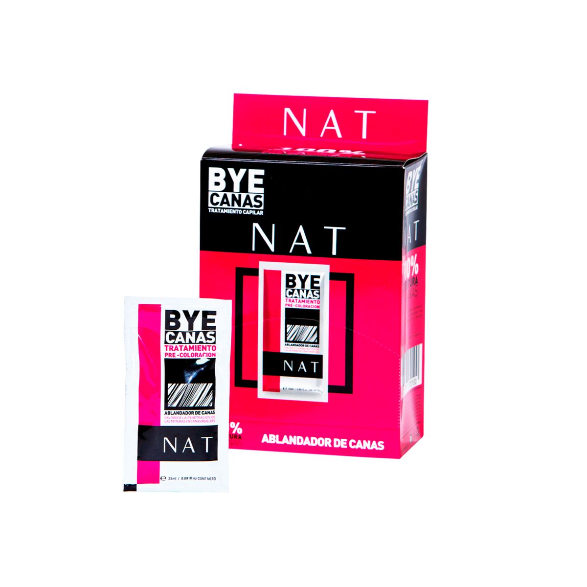 Bye canas tratamiento pre - coloración Nat 25ml