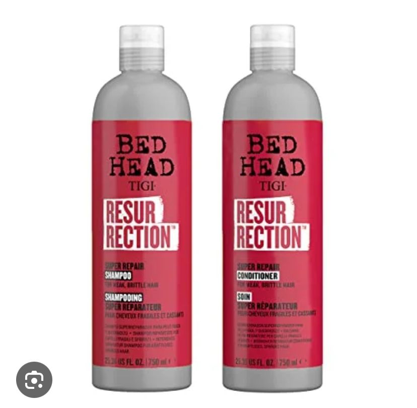 Pack Resurrection Shampoo 750ml. y Acondicionador 750ml. Tigi